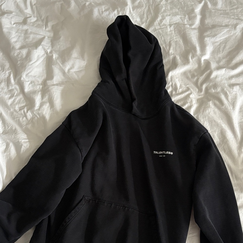 TALENTLESS Men's Black Hoodie